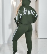 Стильний костюм з написом по спинці VOJ-342A850