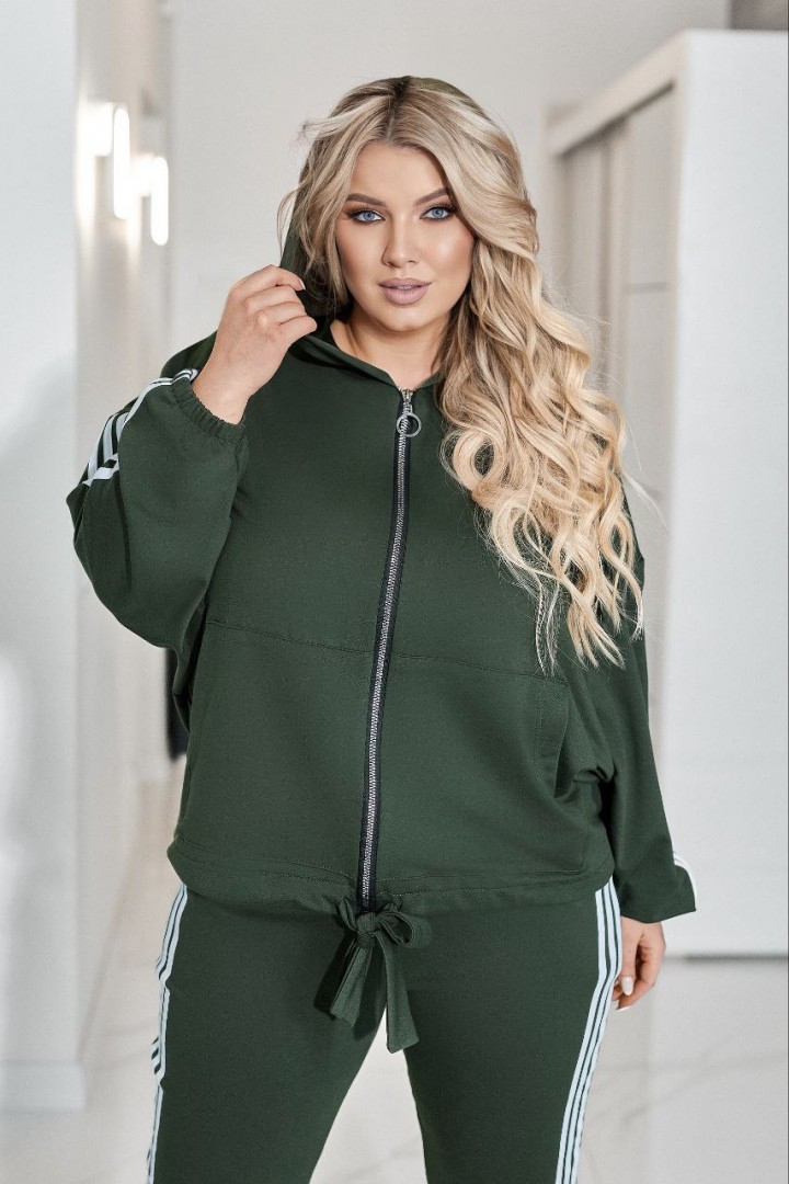 Стильний костюм з написом по спинці VOJ-342A850