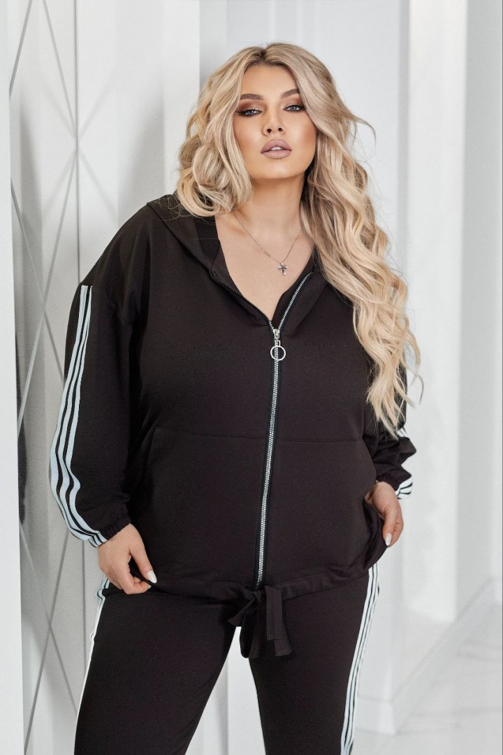 Стильний костюм з написом по спинці VOJ-342A850