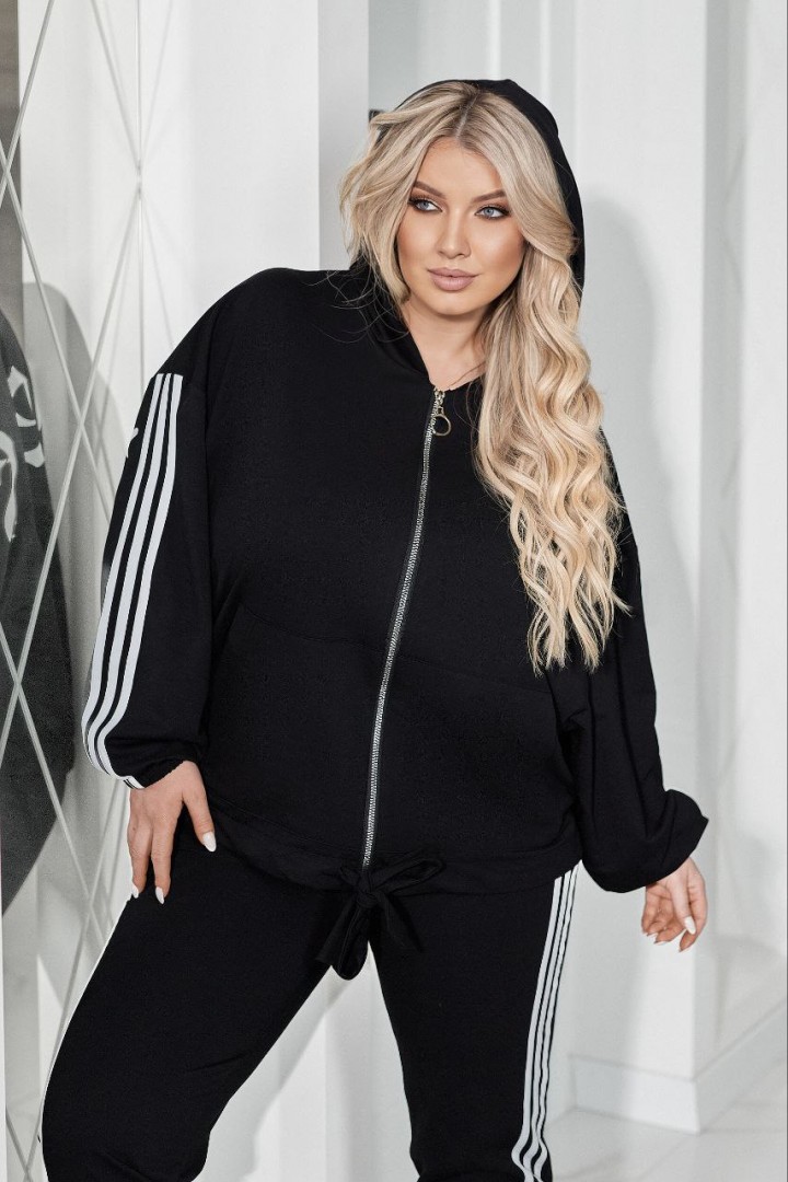 Стильний костюм з написом по спинці VOJ-342A850