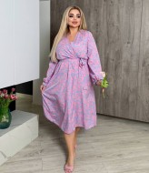 Платье на запах миди  SMO-1234A12