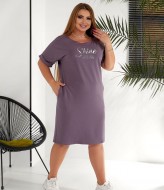 Платье трикотажное летнее  AJ-17177A450