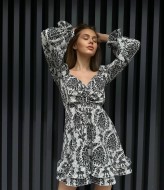 Гарна принтована сукня AXY-036A450