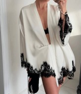 Шелковый брючный костюм EST-6006A1100