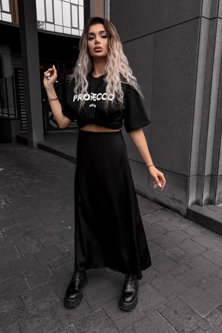 Сатинова спідниця FAV-M539A450