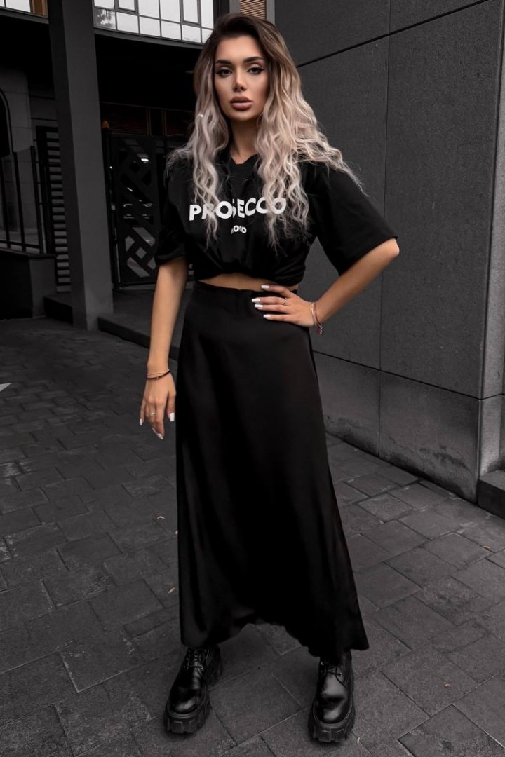 Сатинова спідниця FAV-M539A450