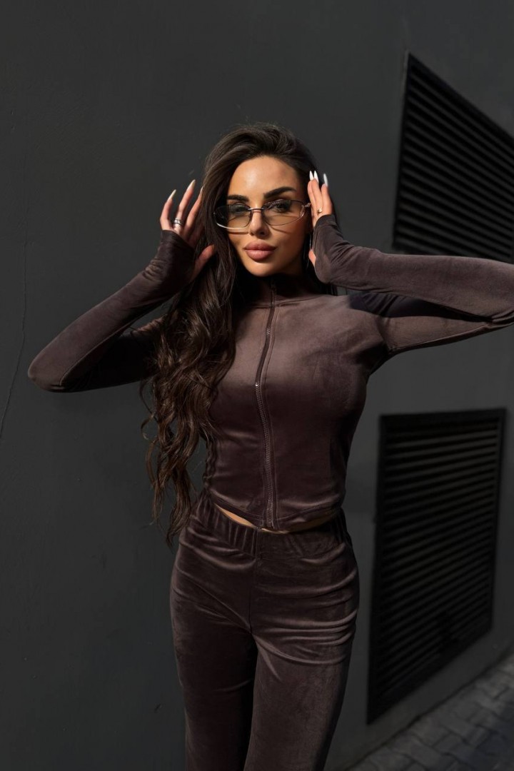 Велюровый костюм ELZ-409A450