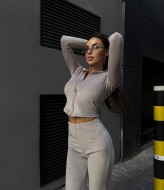 Велюровый костюм ELZ-409A450