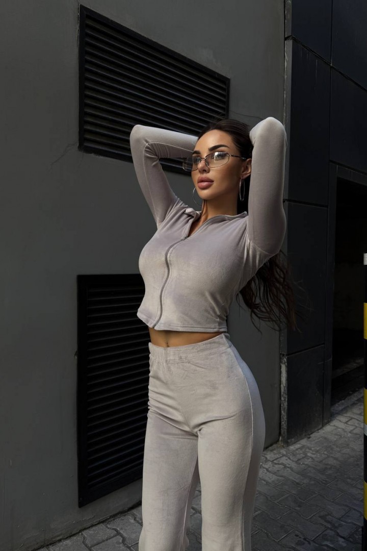 Велюровый костюм ELZ-409A450