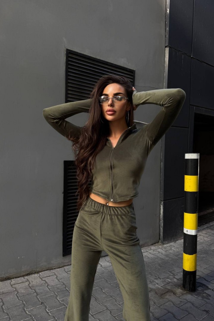 Велюровый костюм ELZ-409A450