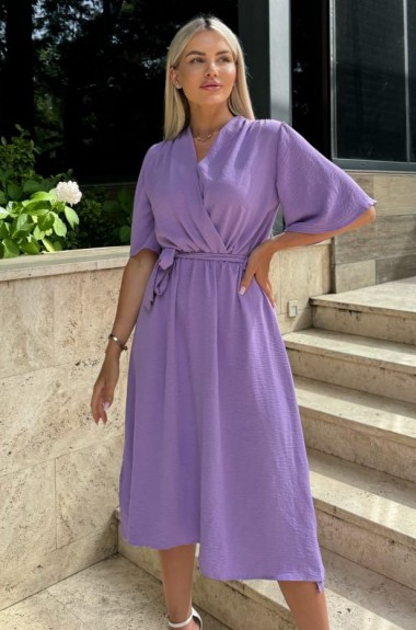 Платье с запахом на груди IND-3009A400