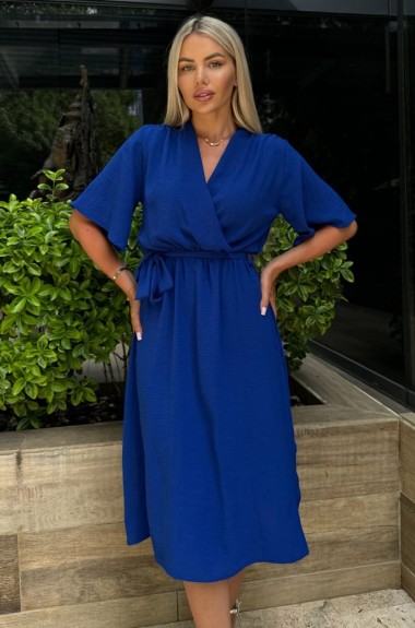 Платье с запахом на груди IND-3009A400