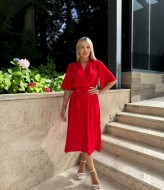 Сукня с запахом на груді IND-3009A400