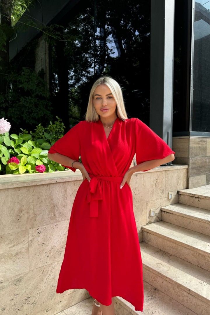 Сукня с запахом на груді IND-3009A400