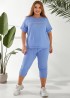 Костюм с укороченными брюками LIB-8080A500
