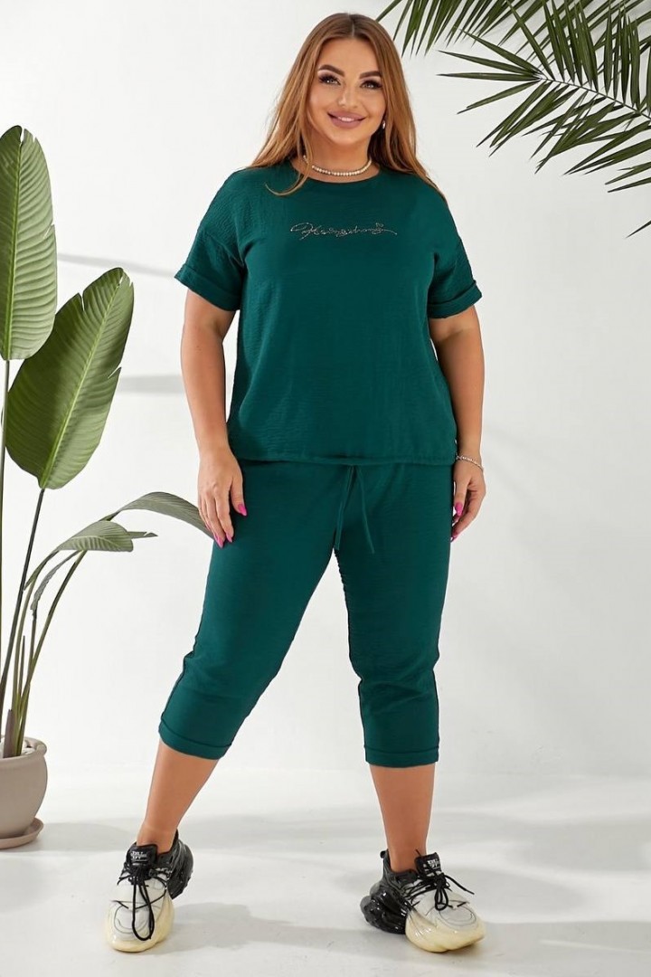 Костюм с укороченными брюками LIB-8080A500