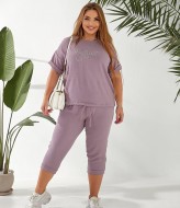 Костюм с укороченными брюками LIB-8080A500