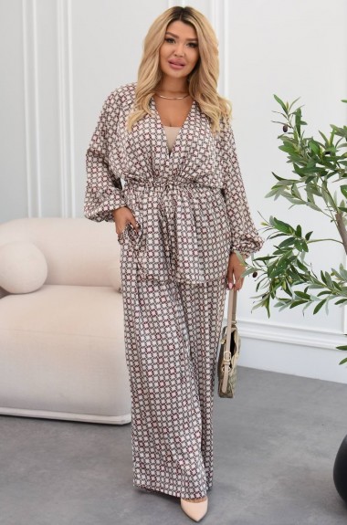 Костюм в пижамном стиле MALI-0315.1A700