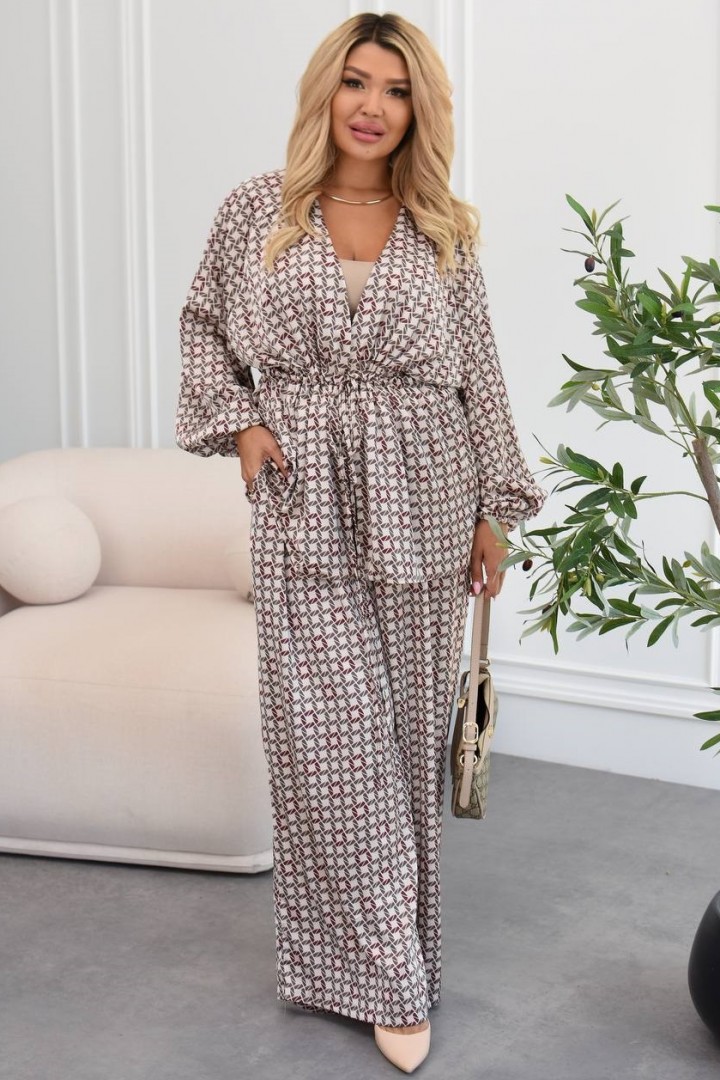 Костюм в піжамному стилі MALI-0315.1A700