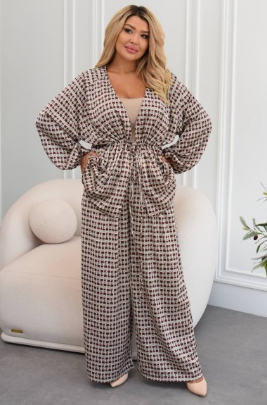 Костюм в пижамном стиле MALI-0315.1A700