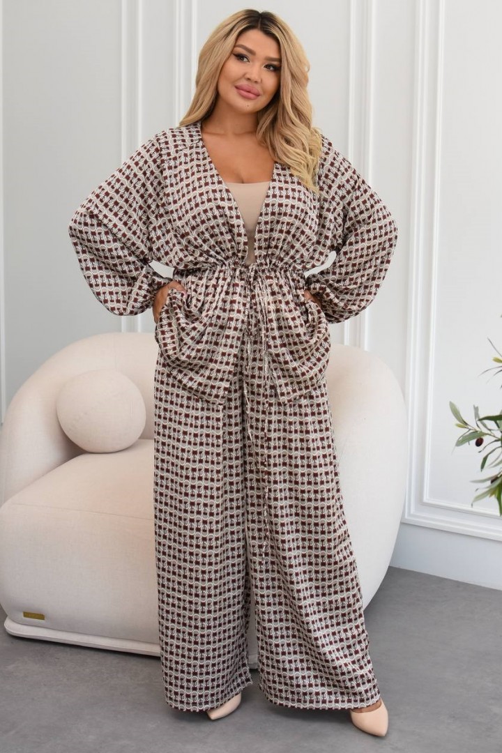 Костюм в піжамному стилі MALI-0315.1A700