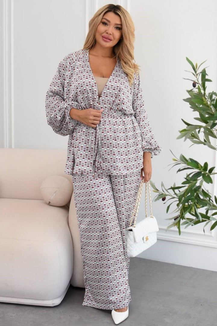 Костюм в піжамному стилі MALI-0315.1A700