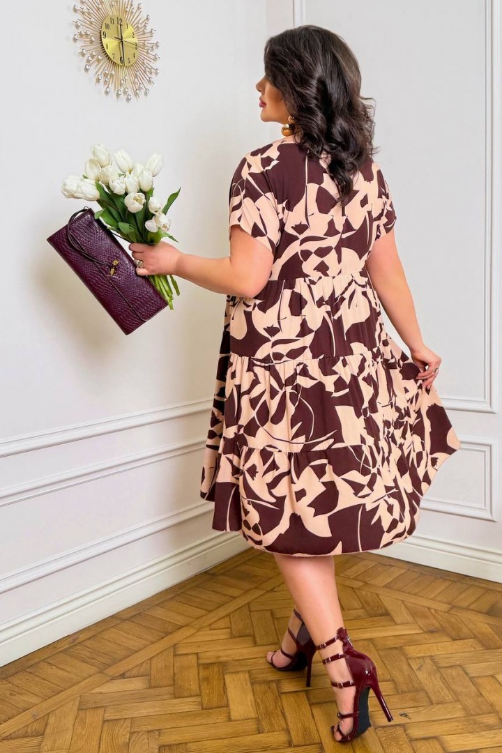 Платье свободного кроя MALI-0039A13.5