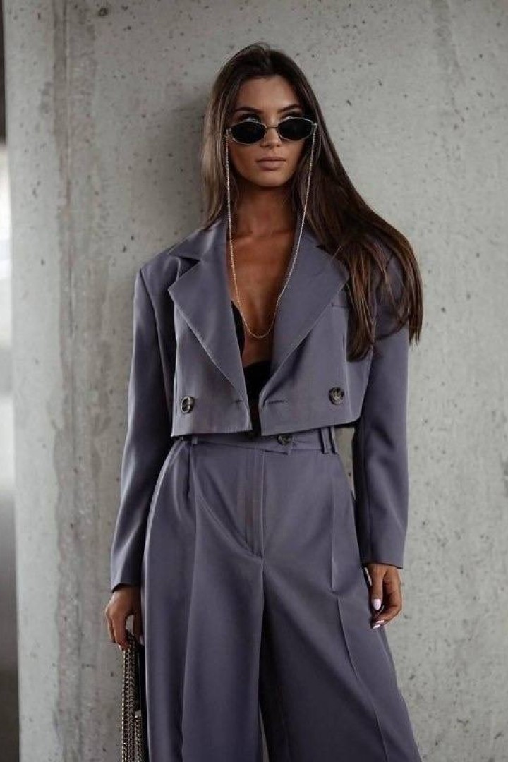 Укороченный жакет и брюки IO-729A700