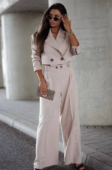 Укороченный жакет и брюки IO-729A700