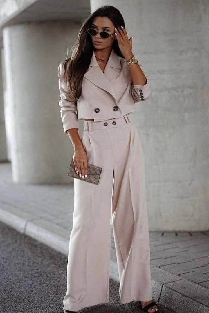 Укороченный жакет и брюки IO-729A700