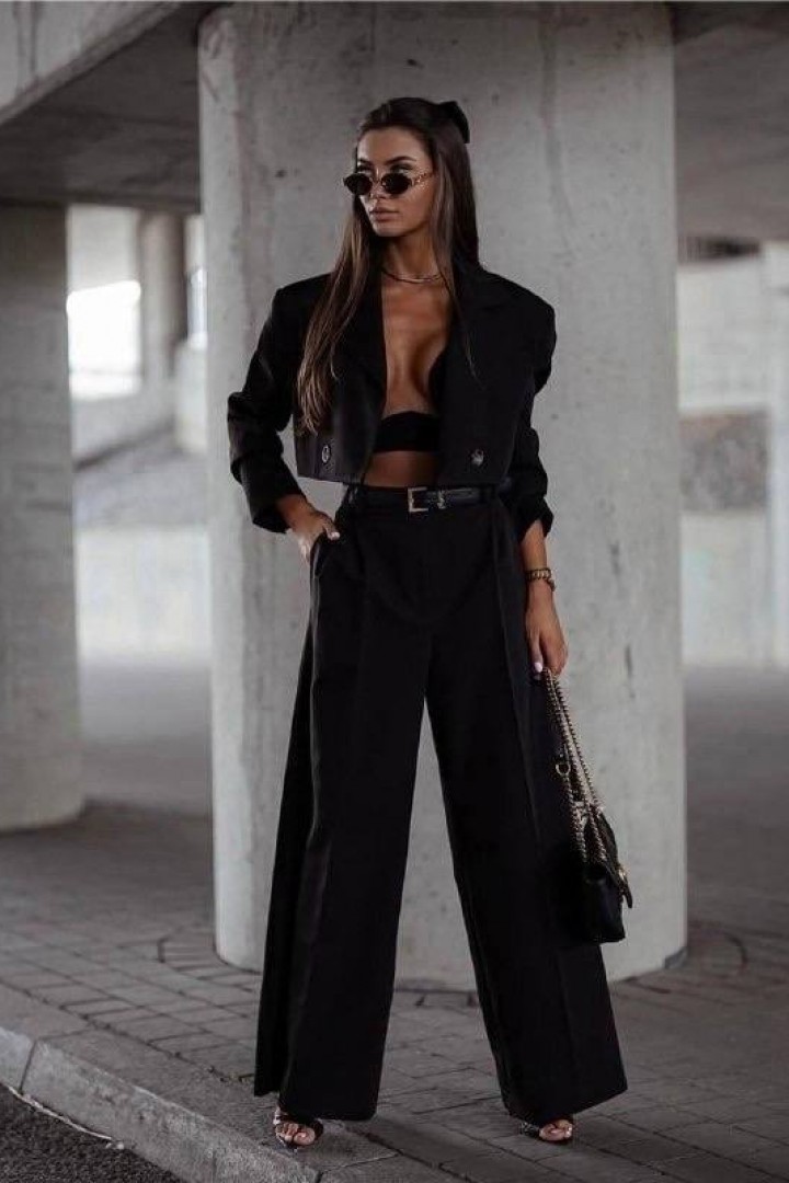 Укороченный жакет и брюки IO-729A700