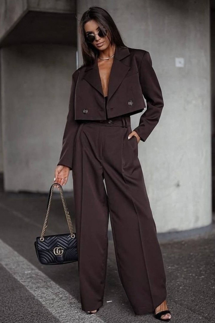 Укороченный жакет и брюки IO-729A700