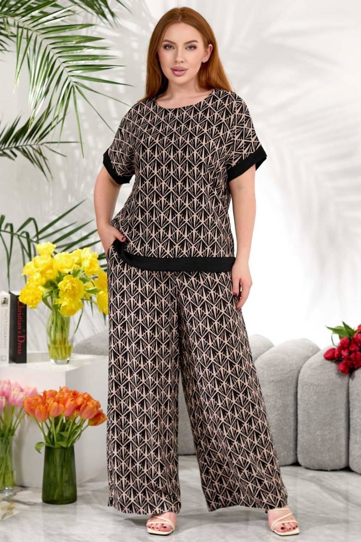 Костюм из штапеля LIB-8083A550