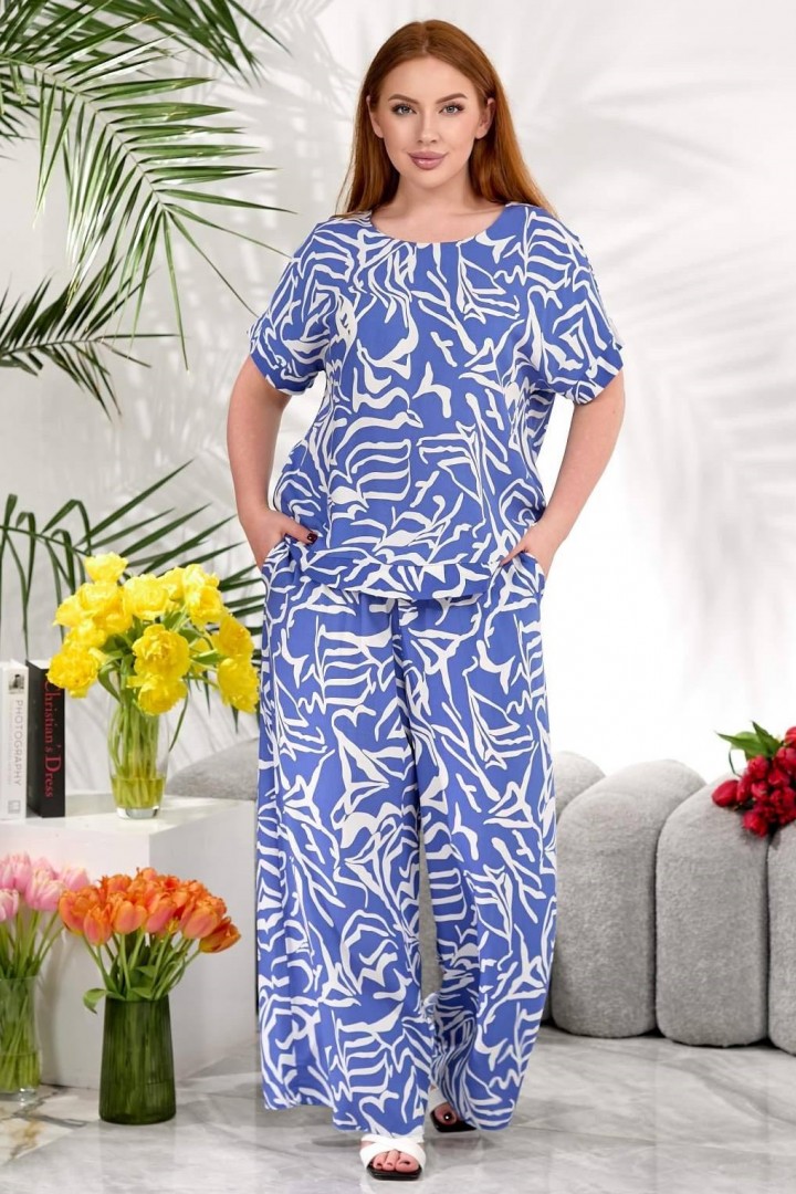 Костюм из штапеля LIB-8083A550