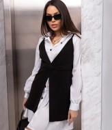 Комплект двойка платье-рубашка и сарафан KC-3276A599