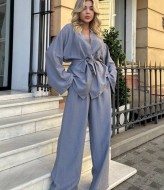 Костюм двойка кимоно и штаны MUS-085A550