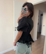 Блузка с объемными рукавами INNA-312A530