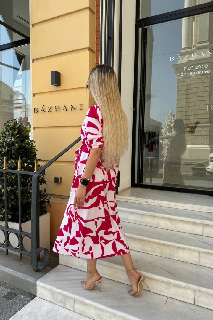 Сукня зі спідницею кльош TS-0403A360