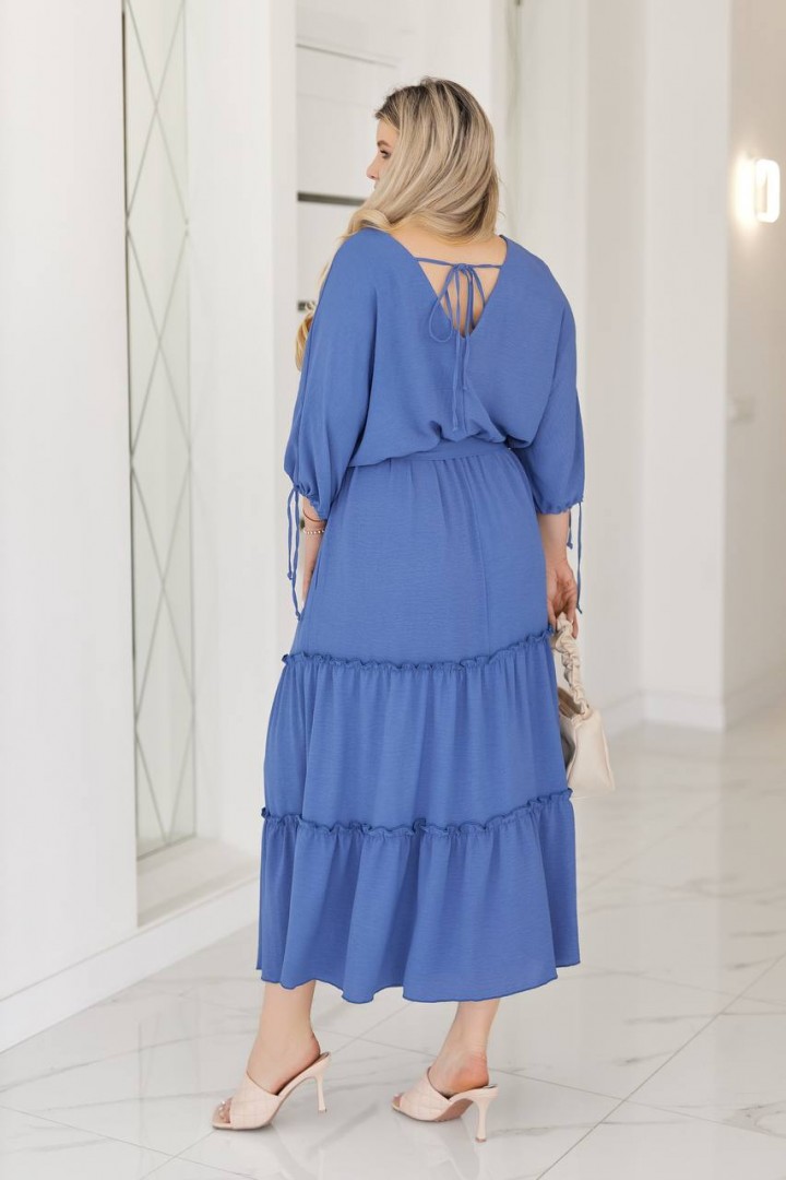 Легкое платье с воланами VLT-1647A600