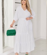 Легкое платье с воланами VLT-1647A600