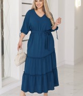 Легкое платье с воланами VLT-1647A600