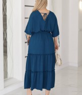 Легкое платье с воланами VLT-1647A600