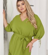 Легкое платье с воланами VLT-1647A600