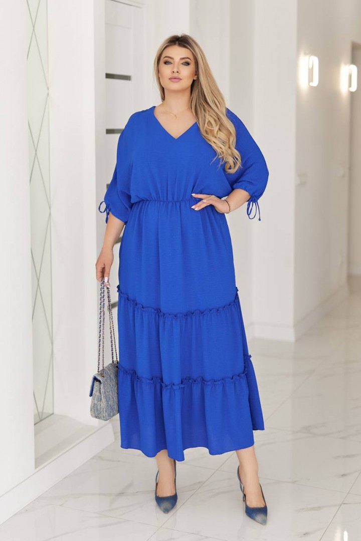 Легкое платье с воланами VLT-1647A600