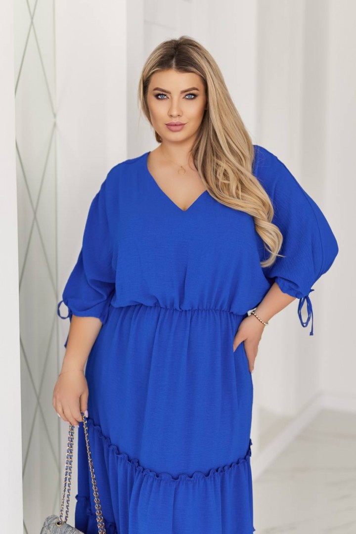 Легкое платье с воланами VLT-1647A600