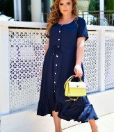 Однотонное платье KYB-2105A15