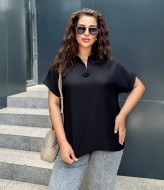 Блузка с воротником CUR-838A250