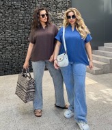 Блузка с воротником CUR-838A250