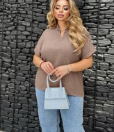 Блузка с воротником CUR-838A250