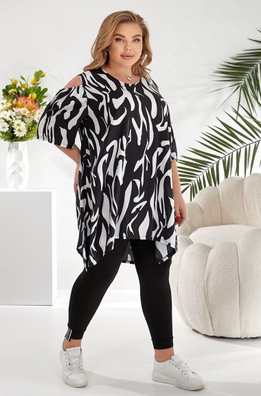 Костюм туника и лосины NU-1446A16